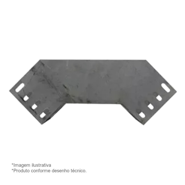 Eletrocalha Curva Vertical Interna 90° Subida Lisa 100x100mm Chapa n°20 PG 936963 CEMAR-f326af95-75d5-437b-9135-2b0aa2c141c0