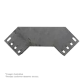 Eletrocalha Curva Vertical Interna 90° Subida Lisa 100x100mm Chapa n°20 PG 936963 CEMAR Eletrocalha Curva Vertical Interna 90° Subida Lisa 100x100mm Chapa n°20 PG 936963 CEMAR