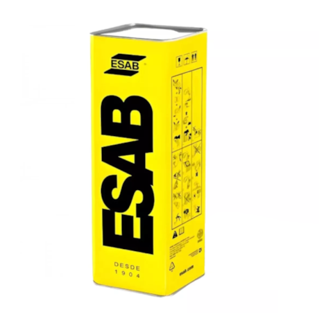 Eletrodo de Aço E7018 2.50x350mm Lata com 17Kg ESAB 18 ESAB-4d7dbcba-a10d-4acf-982e-b09c16de0a3f