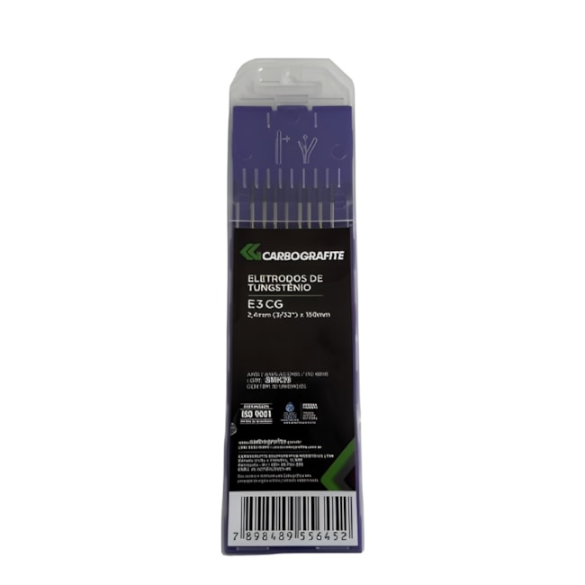 Eletrodo de Tungstênio 2.4mm (3/32