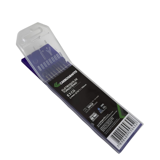 Eletrodo de Tungstênio 2.4mm (3/32