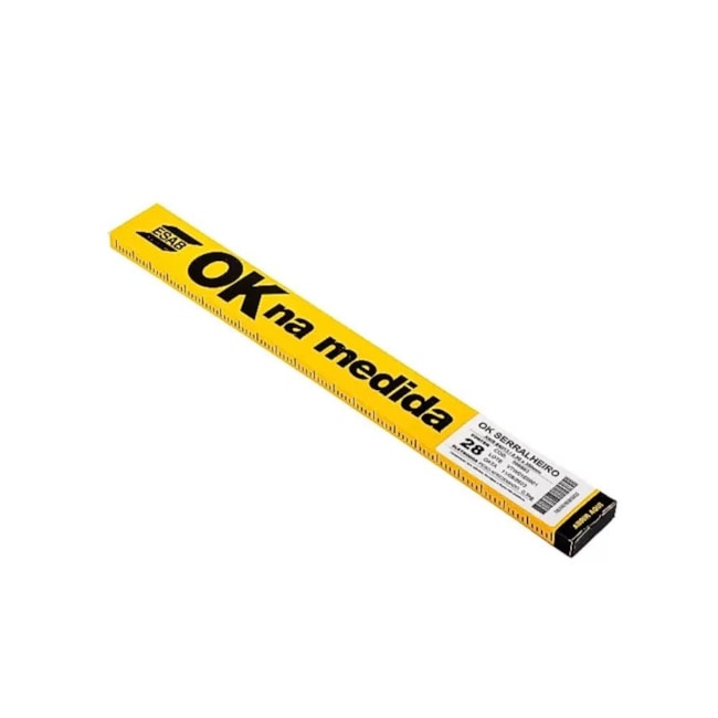 Eletrodo E6013 2,5mm com 28 Unidades OK SERRALHEIRO 309883 ESAB-376095b9-853d-4706-8f51-c6f2976e6f4a