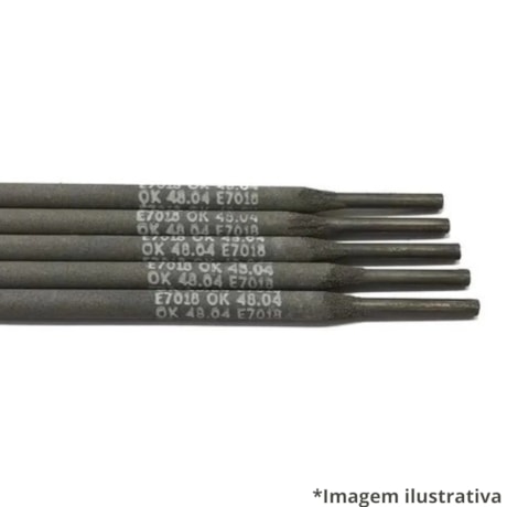 Eletrodo Revestido 2,5mm E7018 com 38 Unidades 309886 OK 48.04 ESAB-4a8bd43b-d038-4121-8330-5148ba5b5535