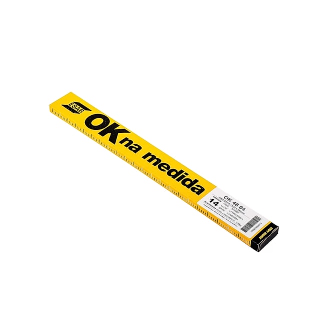 Eletrodo Revestido 3,25mm E7018 com 14 Unidades 309887 OK 48.04 ESAB-ea2f308c-2a86-4578-8559-d89466ecbedc