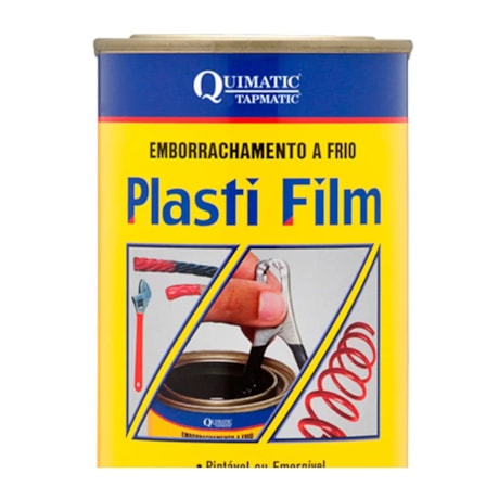 Emborrachamento a Frio PLASTI FILM Preto 500 mL CK1 TAPMATIC