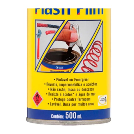 Emborrachamento a Frio PLASTI FILM Preto 500 mL CK1 TAPMATIC-89c4e3ad-ef6f-48d1-9991-ed31b49115e7