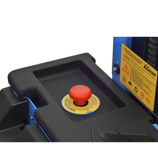 Empilhadeira Elétrica Tracionária 1600kg / 4500mm Bateria Lítio CAR EMBUTIDOS PTL 16/45 FAST LITIO 150AH PALETRANS-928c91b2-dba5-471b-bfb1-551928b5abbf