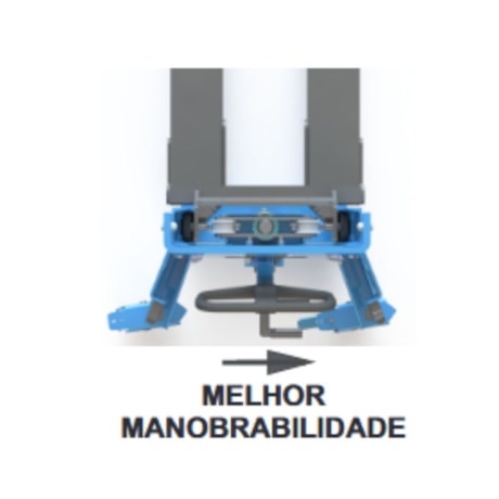 Empilhadeira Hidráulica Manual 500kg PM 516N PALETRANS-7bba08d1-c6a3-4049-95cc-09551c17b1e0