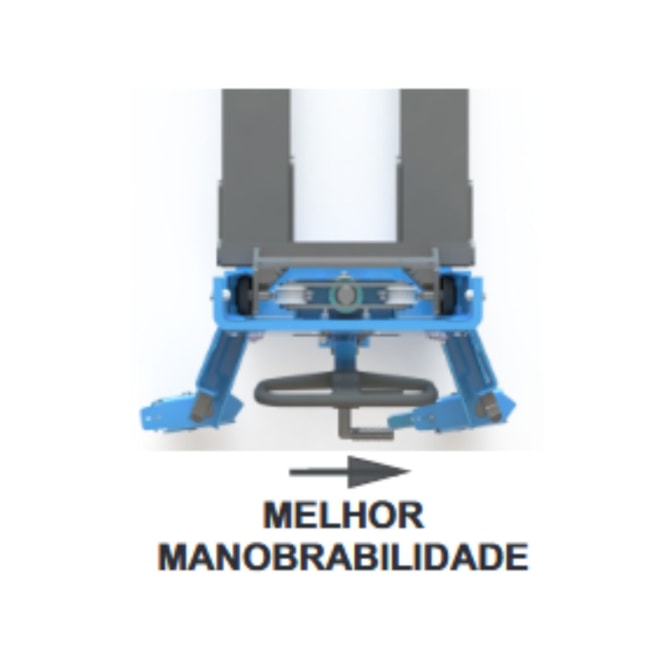 Empilhadeira Hidráulica Manual PM 516 N 500kg 1600mm PALETRANS-031de0d7-9b42-40a8-bf87-6fadbe49968c