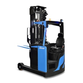 Empilhadeira Retrátil 2000kg / 10000mm Bateria 450AH LITIO+200A 220V Trifásico Lítio PR 2010I PALETRANS