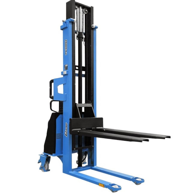 Empilhadeira Semi Elétrica PE 1034 C 1000kg 3400mm com Bateria e Carregador PALETRANS-ba7e9153-2337-44e5-9d4f-1167a8877ff6
