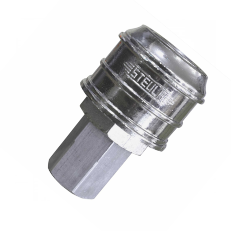 Engate Rápido 1/4 BSP Rosca Fêmea com Capa de Metal MS 17-01 STEULA-751da828-62cf-47ca-9763-767ae7bdf63f