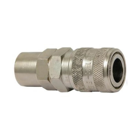 Engate Rápido Ar 1/2'' com Rosca Fêmea 1/2'' BSP LUB-2020 LUBEFER