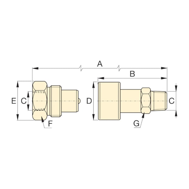 Engate Rápido de Alta Vazão Macho/Fêmea C604 ENERPAC-3d8e4e07-3250-4fda-ba4a-ee008c8d74f2