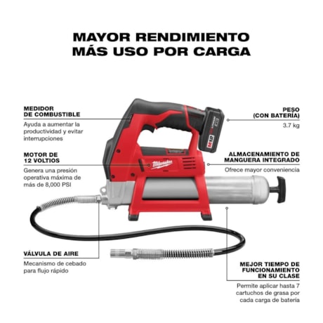 Engraxadeira 450gr 12V com Bateria 3.0Ah Carregador Bivolt e Bolsa 2446-159N MILWAUKEE-1f9904e8-4d28-4225-bda1-cb7bfe2096b6