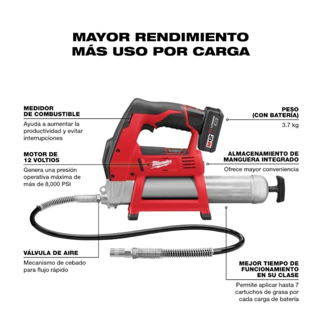Engraxadeira 450gr 12V sem Bateria e sem Carregador 2446-20 MILWAUKEE-4d759d62-6038-4115-92d8-c7d7062d3fe9