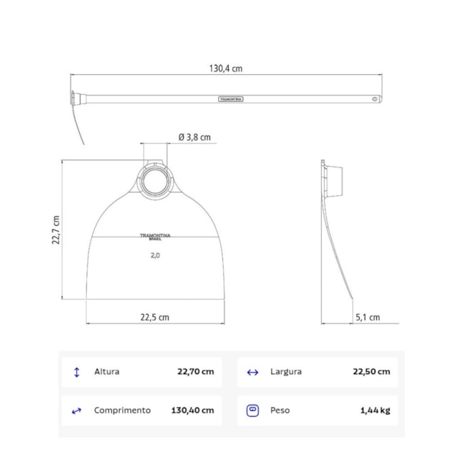 Enxada Estreita 2,0LB com Cabo Madeira 130cm 77218704 TRAMONTINA-c59c2185-0e6f-4faf-a81a-61599f404d9e