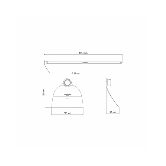 Enxada Estreita Canavieira 2.5 em Aço com Cabo de Madeira 145cm 77219754 TRAMONTINA-62771097-8200-4240-b0f5-5be3937fd7c4