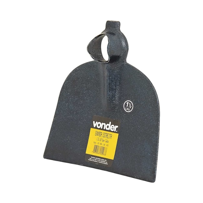 Enxada Estreita tamanho 1 1/2 sem Cabo 3156115100 VONDER-f473fe77-9597-4d34-ac87-8a24f649762f