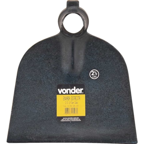 Enxada Estreita Tamanho 2 1/2 sem Cabo 3156125100 VONDER-e4624050-9d73-4d52-9835-dbfc3f26466d