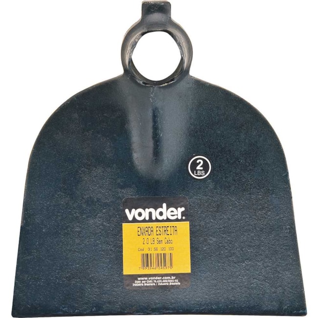 Enxada Estreita Tamanho 2 sem Cabo 3156120100 VONDER-9999f613-6f89-4c90-843f-f73d20ceb240