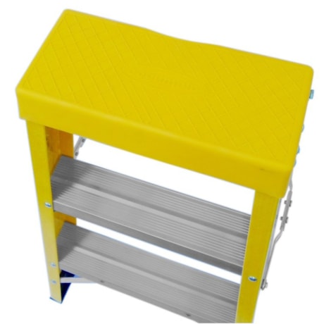 Escada Banqueta em Fibra de Vidro com 2 Degraus BF-2 COGUMELO-351cf9e8-df6a-4f26-9cfe-3c9a34dc5715