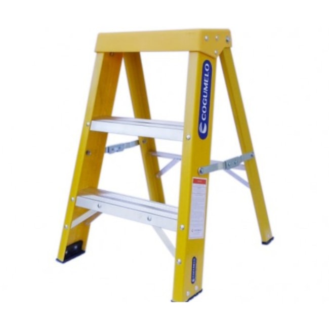 Escada Banqueta em Fibra de Vidro com 2 Degraus BF-2 COGUMELO-6d87a55b-e1f4-4c40-9405-3393c5da816a