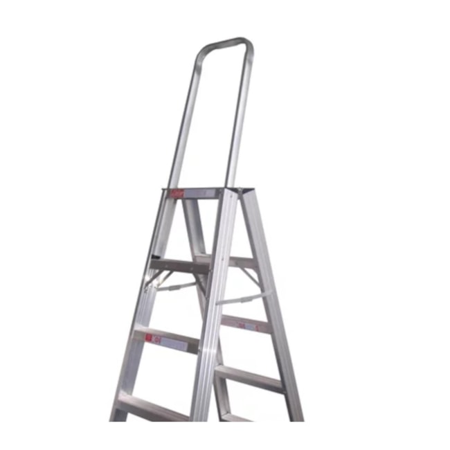Escada de Alumínio 4 Degraus 1,20 Metros AP-204 ALULEV-893dd5ad-921a-4863-9757-af8caf196c2d