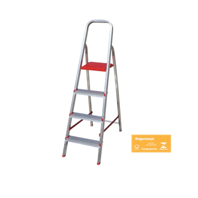 Escada de Alumínio 4 Degraus 1.42m ESC0063 BOTAFOGO -a34ee693-dbcf-4b55-9bd3-4373a4c5fdb3