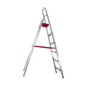 Escada de Alumínio 6 Degraus 1.90 Metros ESC0065 BOTAFOGO