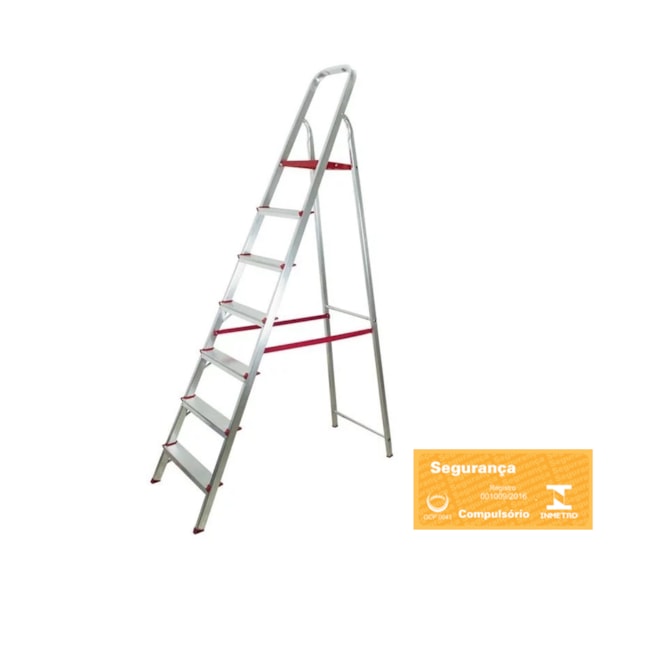 Escada de Alumínio 7 Degraus 2.15m ESC0066 BOTAFOGO-3719e93c-ea66-426f-8017-3995eb833e72