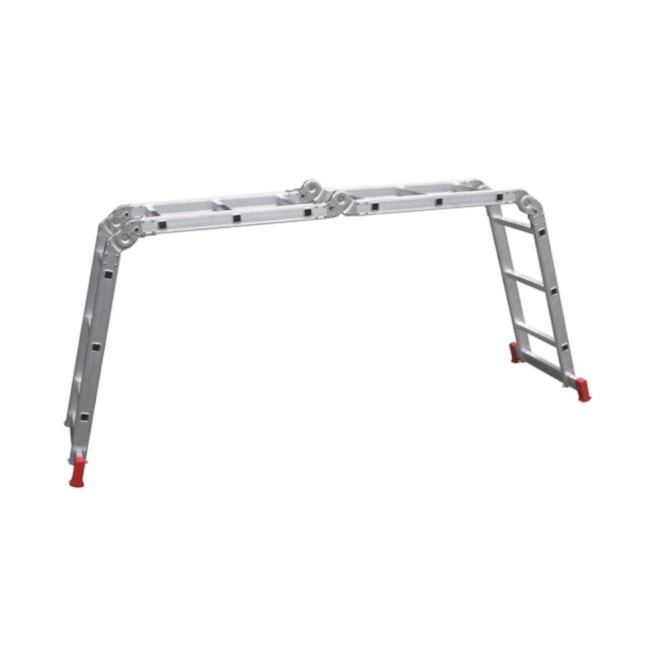 Escada de Alumínio Articulada 16 Degraus 4x4 4,23 Metros ESC0293 BOTAFOGO-ce49dab3-f4cd-4058-bb7f-3cc064cf587b