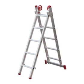 Escada de Alumínio Extensiva com 10 Degraus 1,49m ESC0614 BOTAFOGO
