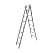 Escada de Alumínio Extensiva Tesoura 14 Degraus 2.13m ESC0616 BOTAFOGO Escada de Alumínio Extensiva Tesoura 14 Degraus 2.13m ESC0616 BOTAFOGO
