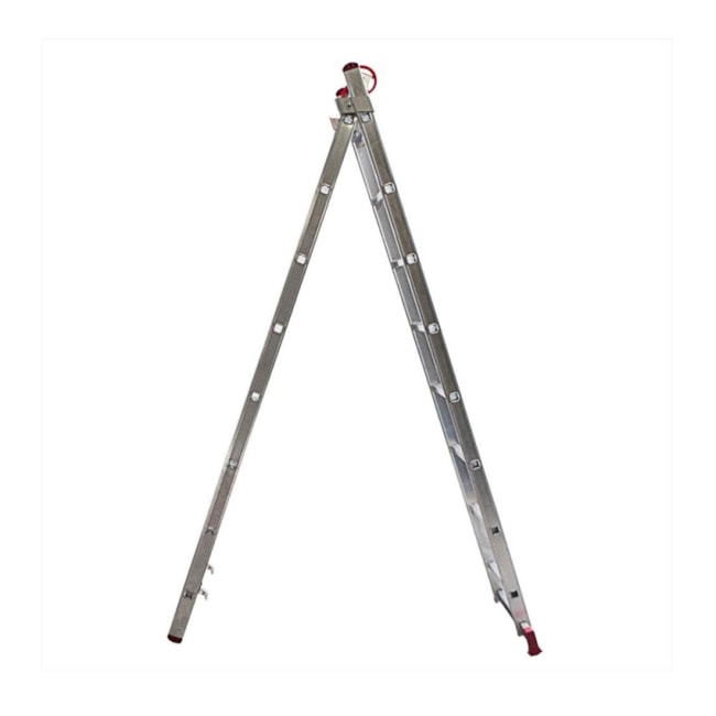 Escada de Alumínio Extensiva Tesoura 16 Degraus 2.41m ESC0617 BOTAFOGO-3f92ba5e-67d8-4ac1-9388-75e53c5d627d