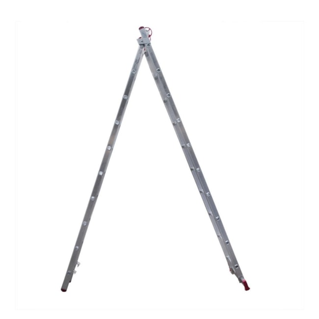 Escada de Alumínio Extensiva Tesoura 20 Degraus 2.96m ESC0619 BOTAFOGO-dd0a6c4d-a7dc-4d3e-b4c5-5cdb9b6db23a
