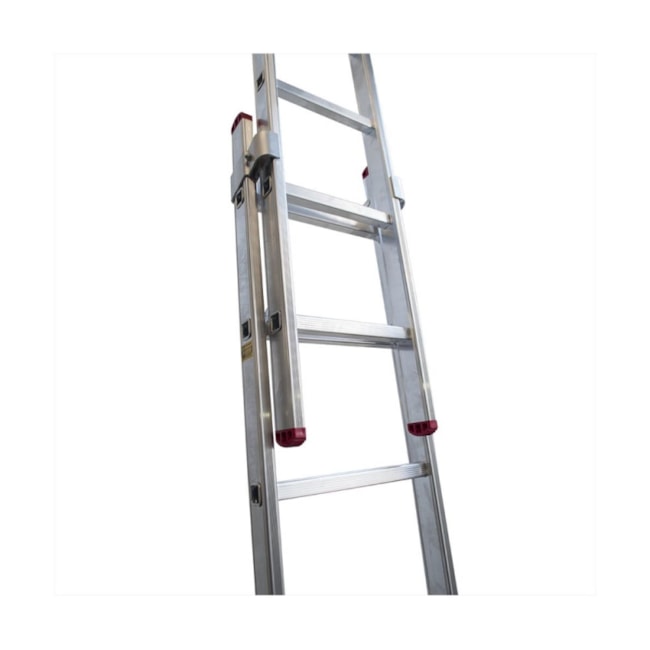 Escada de Alumínio Extensiva Tesoura 20 Degraus 2.96m ESC0619 BOTAFOGO-df8d616a-3dbd-494f-b6a1-018d6633d242