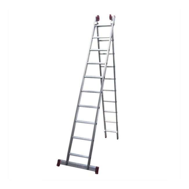 Escada de Alumínio Extensiva Tesoura 20 Degraus 2.96m ESC0619 BOTAFOGO-bdf83998-9701-4201-95fa-924ea78f38f5