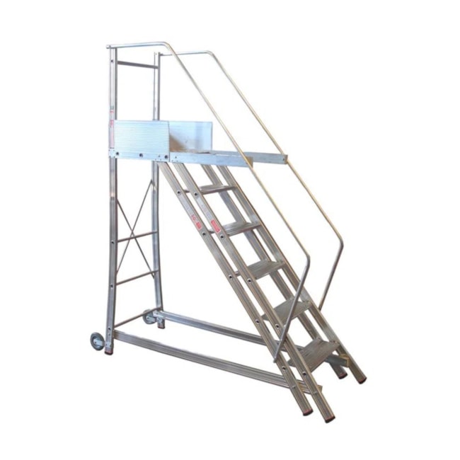 Escada de Alúminio Trepadeira 2 Lados 10 Degraus 2.55 Metros TR 252 ALULEV-eecff8ea-e84d-46ca-a42c-d8a521852a16
