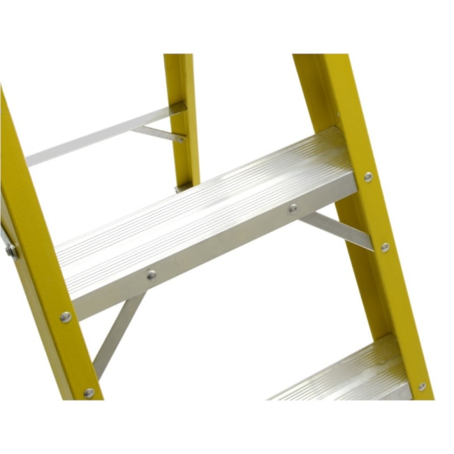 Escada de Fibra de Vidro Tesoura 3 Degraus 1,17 metros RF-3 COGUMELO-334ef9c1-269f-413c-85a0-fc9e3b919a63