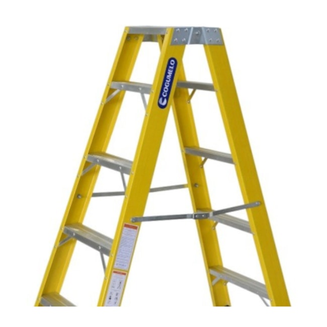Escada de Fibra de Vidro Tesoura 4 Degraus 1.35m TF-4A COGUMELO
-3e69b5e7-a6d0-4f3a-b73e-e4ab2c045992