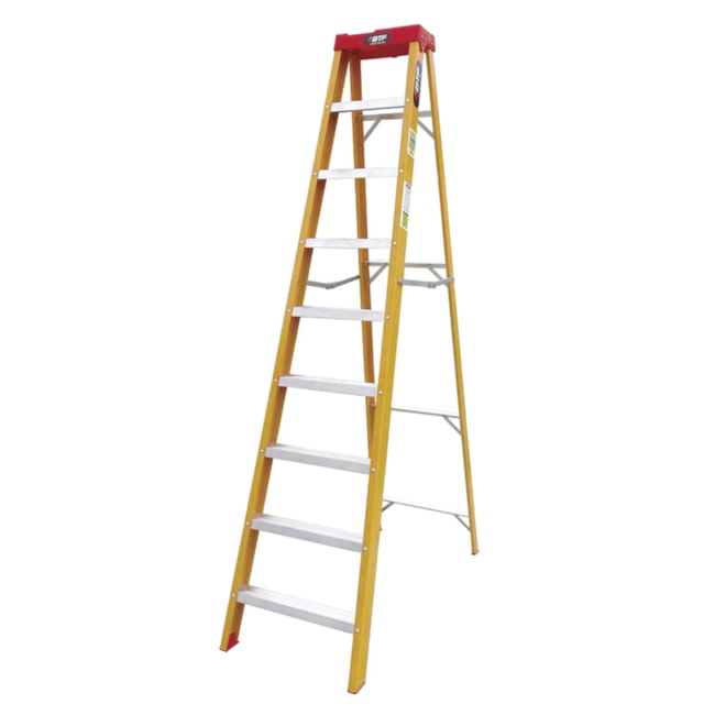 Escada de Fibra Tesoura Prática com 8 Degraus 2.27 Metros EFP9903 BOTAFOGO-a16b2a8c-37ac-4d8b-97b3-19b7d1cc93f6