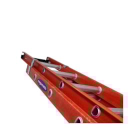 Escada Fibra de Vidro Extensível 29 Degraus 9,00 / 5,15 Metros EFV-29 COGUMELO