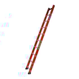 Escada Fibra de Vidro Singela 10 Degraus 3,5 metros SFV-10 COGUMELO