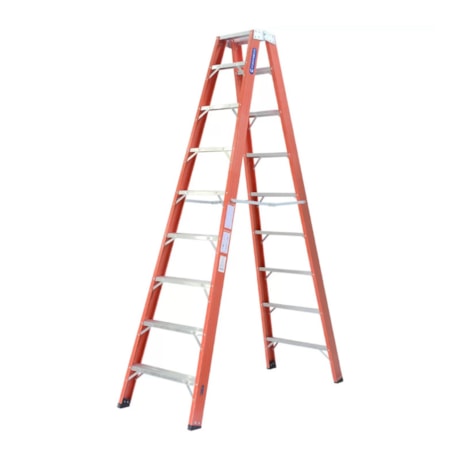 Escada Fibra de Vidro Tesoura 10 Degraus 3.15m TF-10 COGUMELO-c24b19ed-82e6-491b-9b2b-e9703ed40d4b