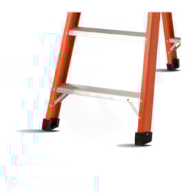 Escada Fibra de Vidro Tesoura 14 Degraus Duplo 3,88 Metros TAF-14 SINTESE