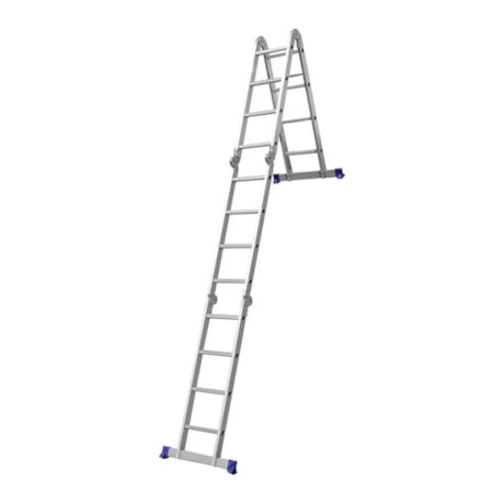 Escada Multifuncional com Plataforma 4x4 16 Degraus 4.71m 005134 MOR-6881884b-d50e-41a5-8398-054e500b489a