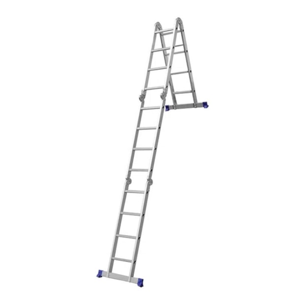 Escada Multifuncional com Plataforma 4x4 16 Degraus 4.71m 005134 MOR-274fc4ff-5483-4798-99ad-7bb7c28dc034