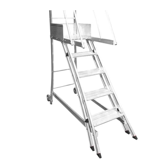 Escada Trepadeira 4 Degraus com Corrimão TR 122 ALULEV -b0f6378a-4f80-49c2-88df-74d5b17267a8