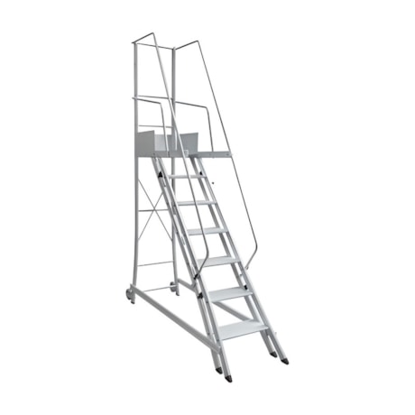 Escada Trepadeira de Alumínio 11 Degraus com Corrimão TR 272 ALULEV-f4316930-6858-44a6-a5ae-b160ef77ca30